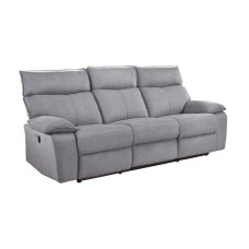 Oxford Fabric Reclining Sofa